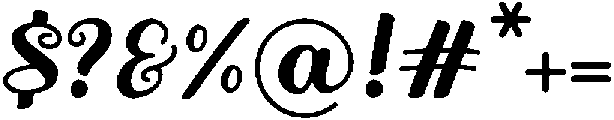 Beaumont otf (400) Font OTHER CHARS