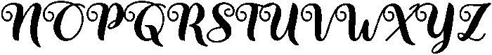 Beaumont otf (400) Font UPPERCASE