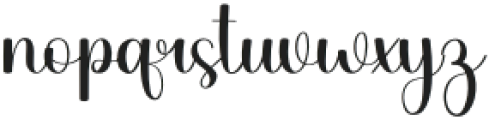 Beautiful Barbie Regular otf (400) Font LOWERCASE