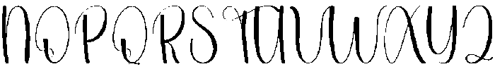 Beautiful Calligraph Regular otf (400) Font UPPERCASE