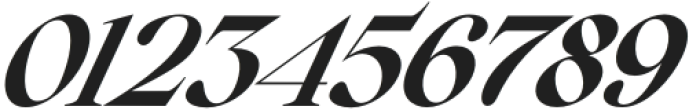 Beautiful Comethrue Bold Italic otf (700) Font OTHER CHARS
