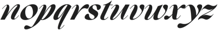 Beautiful Comethrue Bold Italic otf (700) Font LOWERCASE