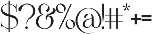 Beautiful Comethrue Light Condensed otf (300) Font OTHER CHARS