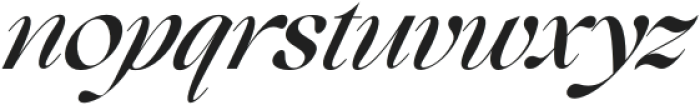 Beautiful Comethrue Medium Condensed Italic otf (500) Font LOWERCASE