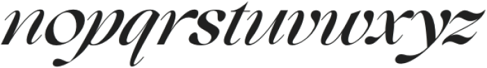 Beautiful Comethrue Medium Italic otf (500) Font LOWERCASE