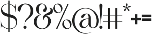 Beautiful Comethrue Regular Ultra Condensed otf (900) Font OTHER CHARS