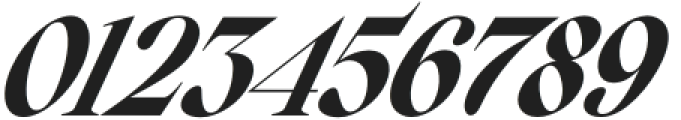 Beautiful Comethrue Ultr Bold Ultra Cond Italic otf (700) Font OTHER CHARS