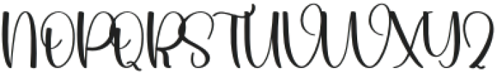 Beautiful Darlinga Regular otf (400) Font UPPERCASE