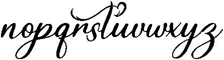 Beautiful Dealove ttf (400) Font LOWERCASE