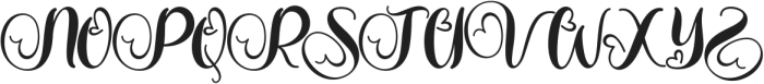 Beautiful Mother Monogram ttf (400) Font UPPERCASE