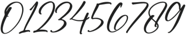 Beautiful Natural Italic otf (400) Font OTHER CHARS