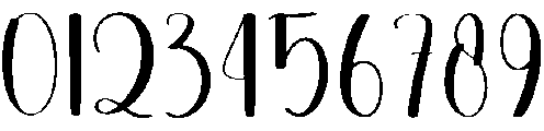 Beautiful Regular otf (400) Font OTHER CHARS