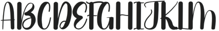 Beautiful Signature Regular otf (400) Font UPPERCASE