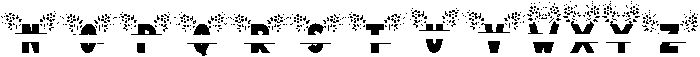 Beautiful Spring Flowers Monogr ttf (400) Font LOWERCASE