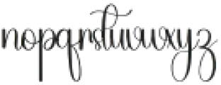 BeautifulHandwriting Regular otf (400) Font LOWERCASE