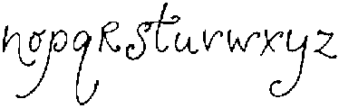 Beautifully Airy Lines Regular otf (400) Font LOWERCASE