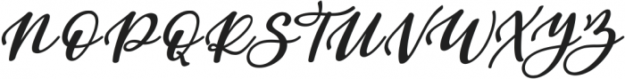 Beauty Dina Italic ttf (400) Font UPPERCASE