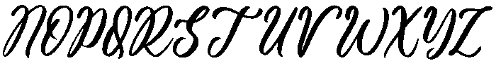 Beauty Flower otf (400) Font UPPERCASE