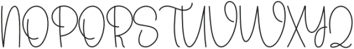 Beauty Giaovany Regular otf (400) Font UPPERCASE