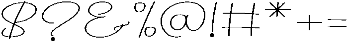 Beauty Handmade Regular otf (400) Font OTHER CHARS