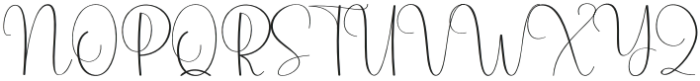 Beauty Handwriten Regular otf (400) Font UPPERCASE