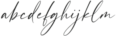 Beauty Handwriting Regular otf (400) Font LOWERCASE