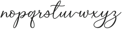 Beauty Light Signature otf (300) Font LOWERCASE