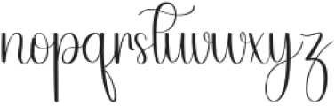 Beauty Masterline Regular otf (400) Font LOWERCASE