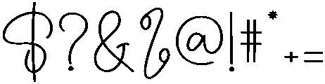 Beauty Nature Regular otf (400) Font OTHER CHARS