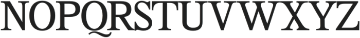 Beauty Outside Display Regular otf (400) Font UPPERCASE