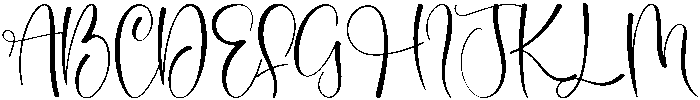 Beauty Regular otf (400) Font UPPERCASE