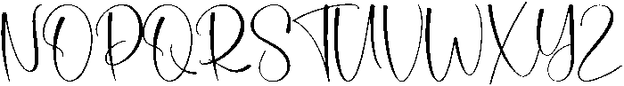 Beauty Regular otf (400) Font UPPERCASE
