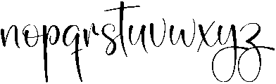 Beauty Regular otf (400) Font LOWERCASE