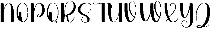 Beauty Regular otf (400) Font UPPERCASE