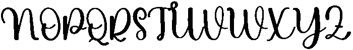 Beauty Regular otf (400) Font UPPERCASE