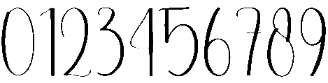Beauty Regular otf (400) Font OTHER CHARS