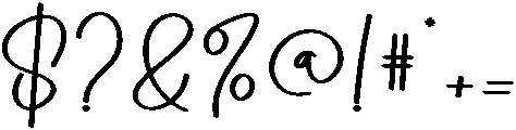 Beauty Regular otf (400) Font OTHER CHARS