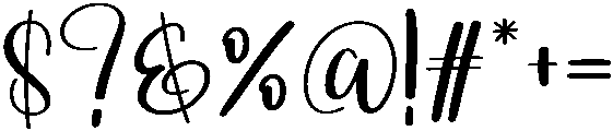 Beauty Regular otf (400) Font OTHER CHARS