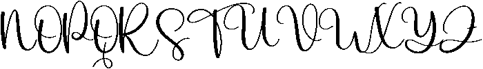 Beauty Regular otf (400) Font UPPERCASE