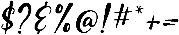 Beauty Regular otf (400) Font OTHER CHARS