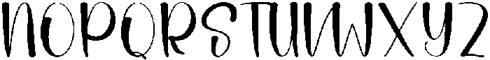Beauty Regular otf (400) Font UPPERCASE