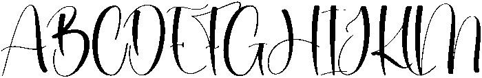 Beauty Regular otf (400) Font UPPERCASE