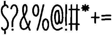 Beauty Regular otf (400) Font OTHER CHARS