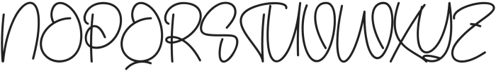 Beauty Roselia Regular otf (400) Font UPPERCASE