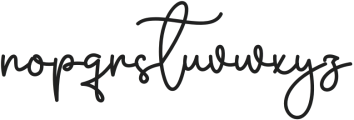 Beauty Roselia Regular otf (400) Font LOWERCASE