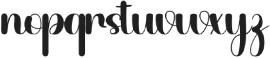 Beauty Signature Regular ttf (400) Font LOWERCASE