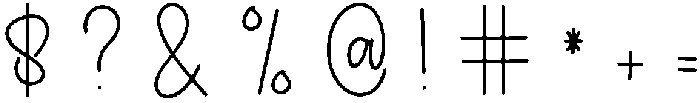 Beauty Smile Regular otf (400) Font OTHER CHARS