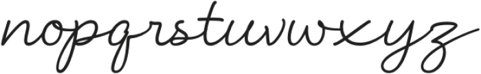 Beauty Story otf (400) Font LOWERCASE