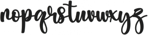 Beauty Summer otf (400) Font LOWERCASE