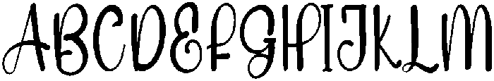 Beauty Valentine Regular otf (400) Font UPPERCASE